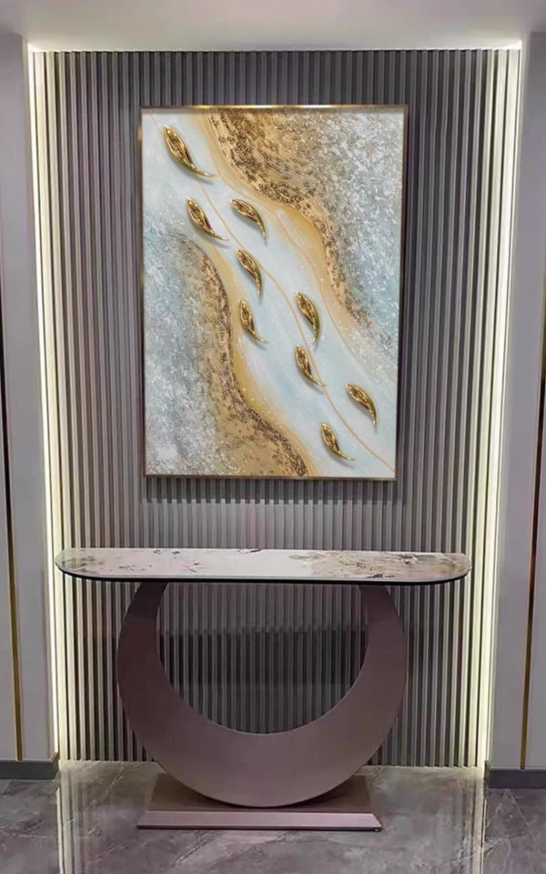 獨家販售手繪油畫厚油肌理立體九如魚裝飾畫藝術掛畫設計師推薦 獨家販售手繪油畫厚油肌理立體九如魚裝飾畫藝術掛畫設計師推薦