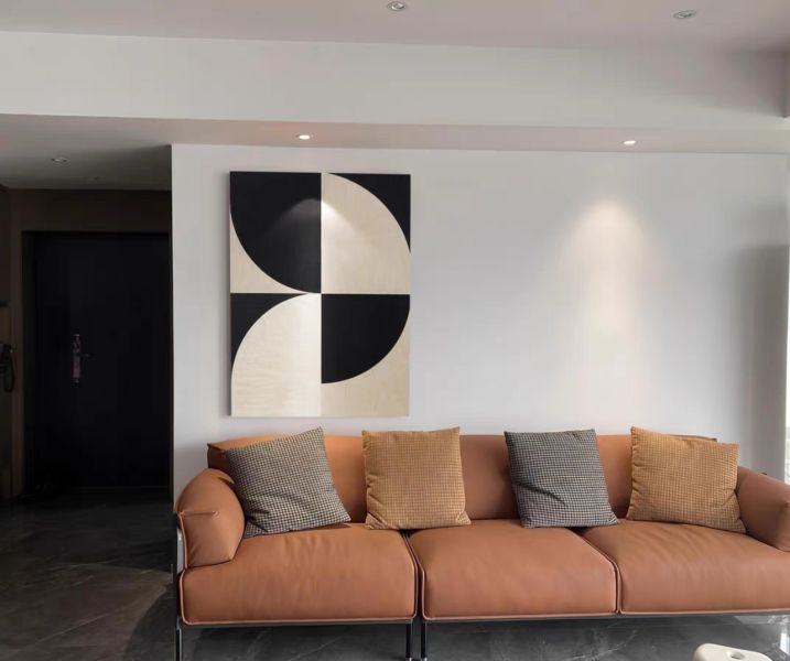 手繪油畫設計款抽象時尚高級黑現代裝潢裝飾畫掛畫四十年畫廊老店經營品質保證 手繪油畫現代抽象時尚黑色年輕人最愛裝飾畫掛畫