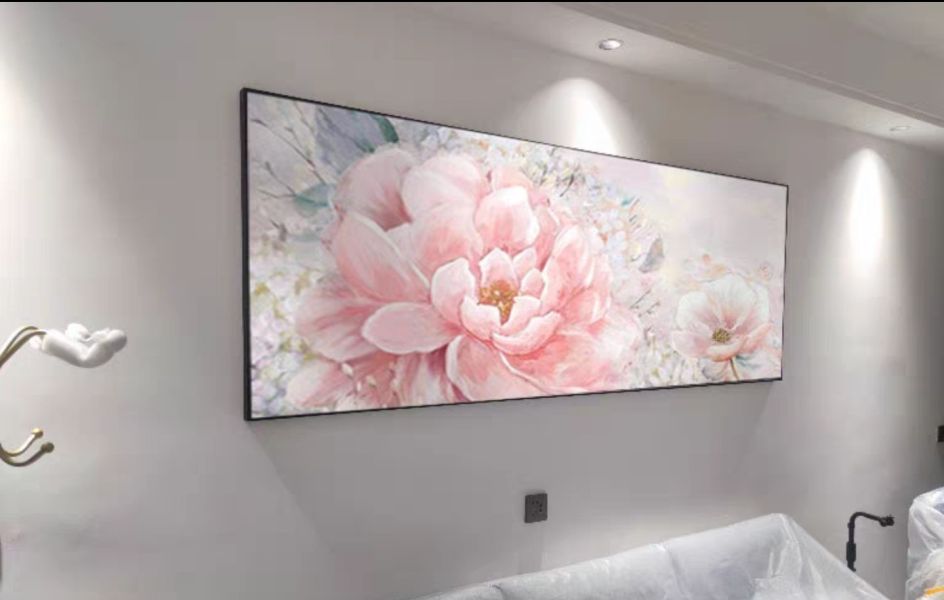 手繪油畫高訂款歐式典雅浪漫牡丹富貴裝飾畫藝術掛畫入門牡丹花 手繪油畫高訂款歐式典雅浪漫牡丹富貴裝飾畫藝術掛畫入門牡丹花