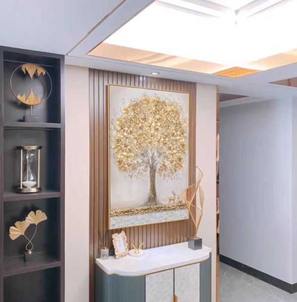 手繪油畫高訂款招財黃金財鹿財位必備裝飾畫藝術掛畫買畫首選 手繪油畫高訂款招財黃金財鹿財位必備裝飾畫藝術掛畫買畫首選