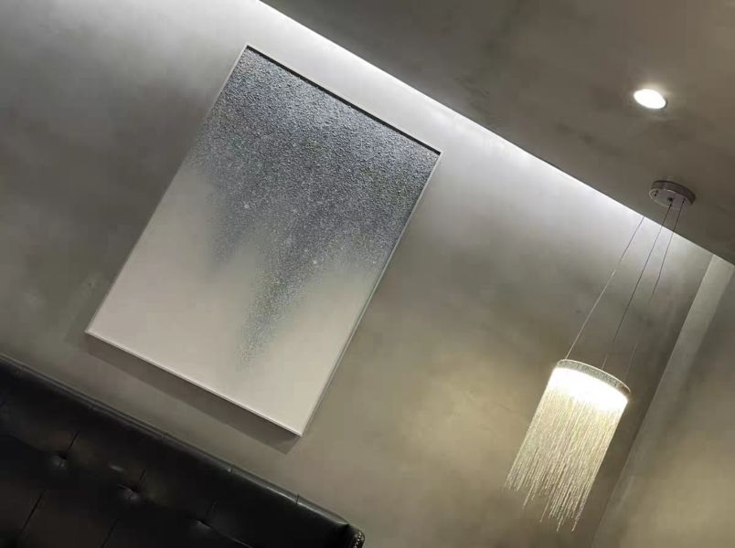 手繪油畫送禮首選星光熠熠玄關客廳電表箱裝飾畫 手繪油畫星光熠熠點點閃耀玄關客廳第電表箱裝飾畫