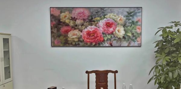 手繪油畫花開富貴牡丹花歐式風格高級裝飾畫藝術掛畫 手繪油畫花開富貴牡丹花歐式風格高級裝飾畫藝術掛畫