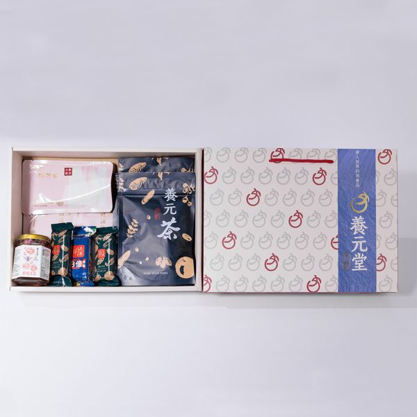 中秋臻藏禮盒(大款A) 送禮,中秋節,健康,養生,漢方,喉嚨,潤喉,心意,喉糖,養元果,明亮果,葉黃素,蜂蜜,草本,茶包,四物飲,保養