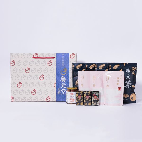 中秋臻藏禮盒(大款A) 送禮,中秋節,健康,養生,漢方,喉嚨,潤喉,心意,喉糖,養元果,明亮果,葉黃素,蜂蜜,草本,茶包,四物飲,保養