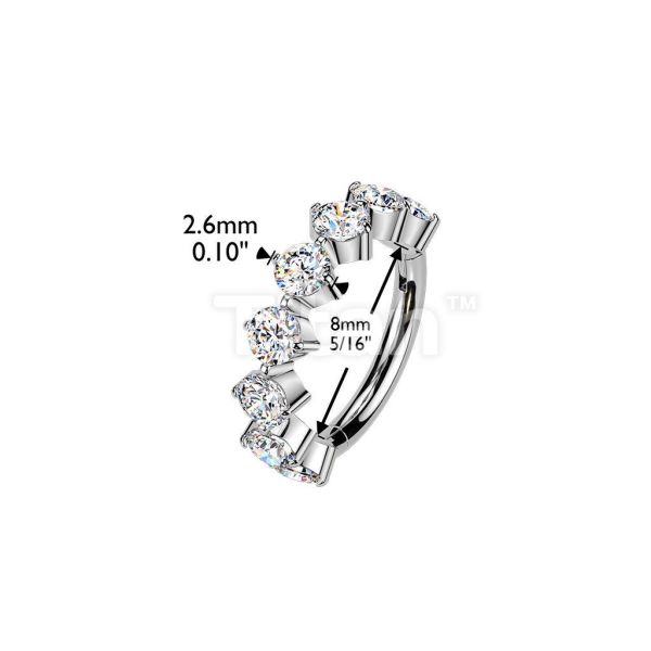 Ti-立體滿鑽環 40en歐美耳飾,歐美耳環,14K耳環,不過敏耳環,歐美風格,14k純金,輕奢耳飾,鈦金屬,鈦合金