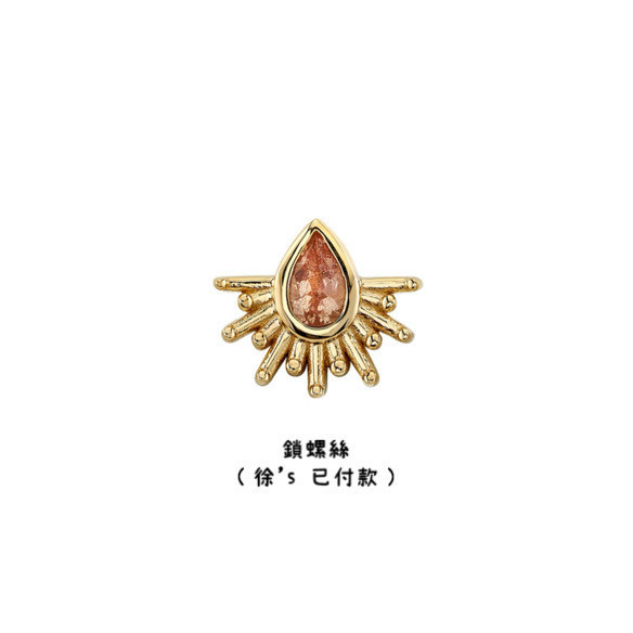 客訂BVLA - Borderline 40en歐美耳飾,歐美耳環,14K耳環,不過敏耳環,歐美風格,14k純金,輕奢耳飾,鈦金屬,鈦合金