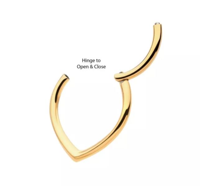 24K PVD-淚滴型側環 40en歐美耳飾,歐美耳環,14K耳環,不過敏耳環,歐美風格,16k純金,輕奢耳飾,實驗室培育鑽