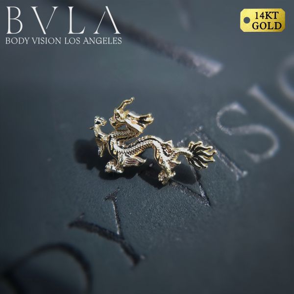 BVLA - 飛龍(小) 40en歐美耳飾,歐美耳環,14K耳環,不過敏耳環,歐美風格,14k純金,輕奢耳飾,鈦金屬,鈦合金