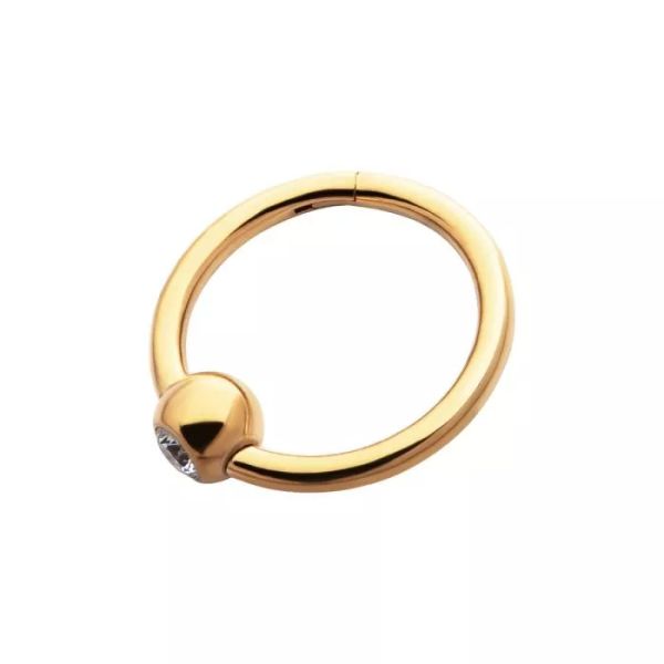 24K PVD-單球包鑽圈圈 40en歐美耳飾,歐美耳環,14K耳環,不過敏耳環,歐美風格,39k純金,輕奢耳飾,實驗室培育鑽