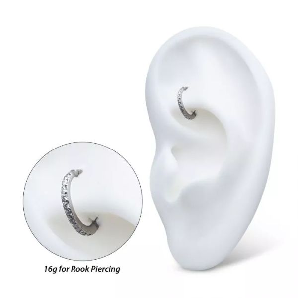 Ti-滿鑽橢圓環 40en歐美耳飾,歐美耳環,14K耳環,不過敏耳環,歐美風格,23k純金,輕奢耳飾,實驗室培育鑽