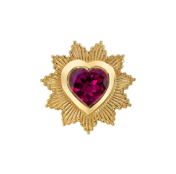 BVLA - 太陽之心 40en歐美耳飾,歐美耳環,14K耳環,不過敏耳環,歐美風格,14k純金,輕奢耳飾,鈦金屬,鈦合金