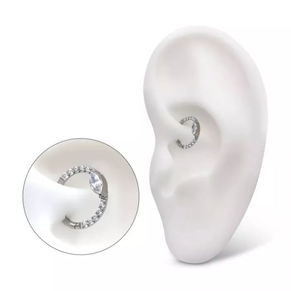 Ti-璀燦之眼 40en歐美耳飾,歐美耳環,14K耳環,不過敏耳環,歐美風格,24k純金,輕奢耳飾,實驗室培育鑽