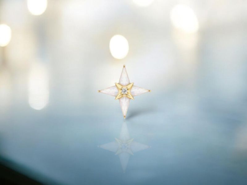 BD-十字珍珠母貝 40en歐美耳飾,歐美耳環,14K耳環,不過敏耳環,歐美風格,14k純金,輕奢耳飾,鈦金屬,鈦合金