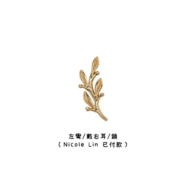客訂BVLA - Amity(小) 40en歐美耳飾,歐美耳環,14K耳環,不過敏耳環,歐美風格,14k純金,輕奢耳飾,鈦金屬,鈦合金