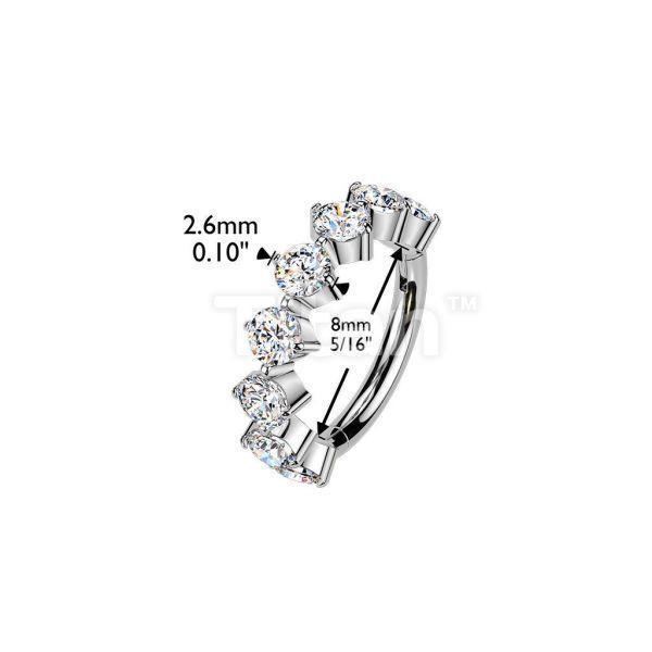 24K PVD-立體滿鑽環 40en歐美耳飾,歐美耳環,14K耳環,不過敏耳環,歐美風格,14k純金,輕奢耳飾,鈦金屬,鈦合金