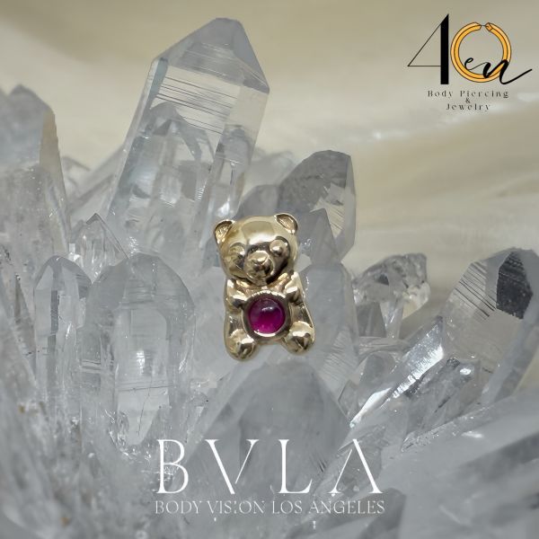 BVLA - 小熊軟糖 40en歐美耳飾,歐美耳環,14K耳環,不過敏耳環,歐美風格,14k純金,輕奢耳飾,鈦金屬,鈦合金
