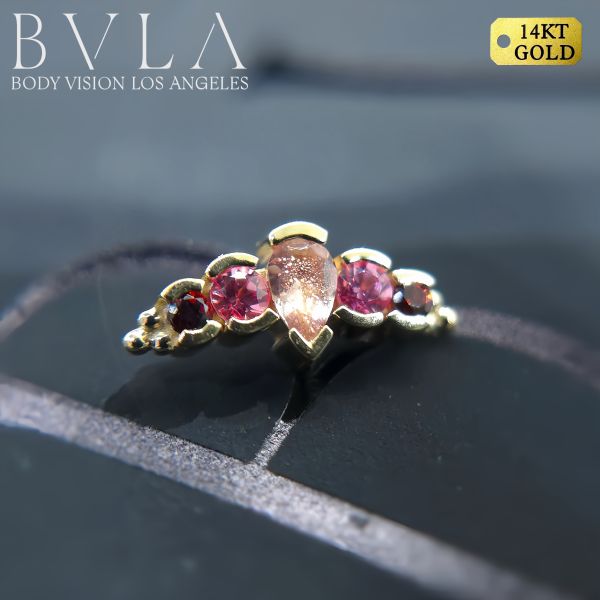 BVLA - 寶石后冠 40en歐美耳飾,歐美耳環,14K耳環,不過敏耳環,歐美風格,14k純金,輕奢耳飾,鈦金屬,鈦合金