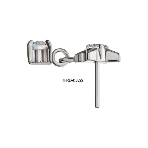 Platinum PVD-閃耀掛墜 40en歐美耳飾,歐美耳環,14K耳環,不過敏耳環,歐美風格,14k純金,輕奢耳飾,鈦金屬,鈦合金