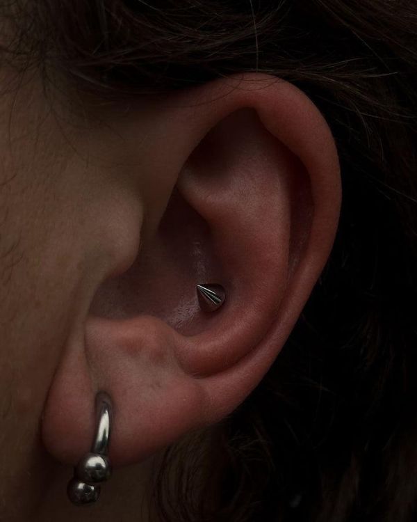 Junipurr-鈦合金鉚釘 40en歐美耳飾,歐美耳環,14K耳環,不過敏耳環,歐美風格,19k純金,輕奢耳飾,實驗室培育鑽