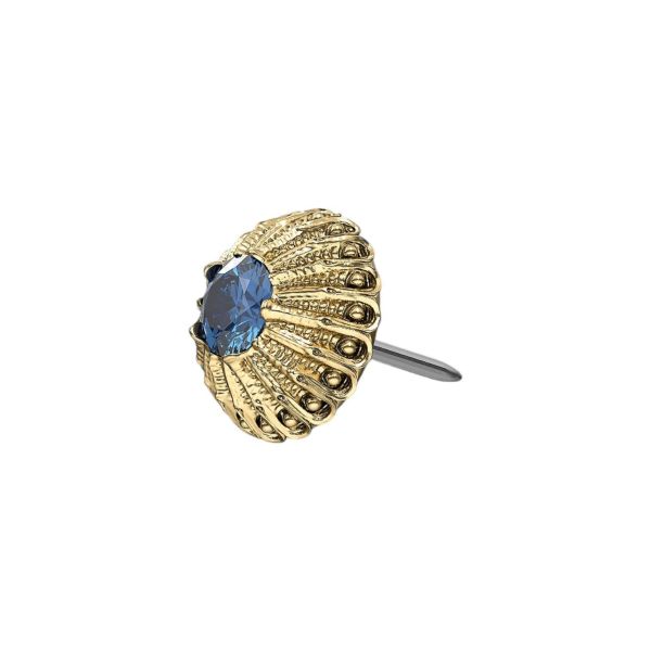 Anatometal-18K鑲鑽貝殼 40en歐美耳飾,歐美耳環,14K耳環,不過敏耳環,歐美風格,19k純金,輕奢耳飾,實驗室培育鑽