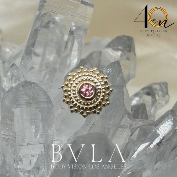 BVLA - 復古阿富汗6mm 40en歐美耳飾,歐美耳環,14K耳環,不過敏耳環,歐美風格,14k純金,輕奢耳飾,鈦金屬,鈦合金