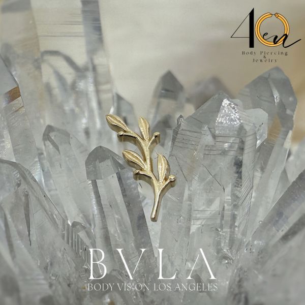 BVLA - 刻紋之葉 40en歐美耳飾,歐美耳環,14K耳環,不過敏耳環,歐美風格,14k純金,輕奢耳飾,鈦金屬,鈦合金