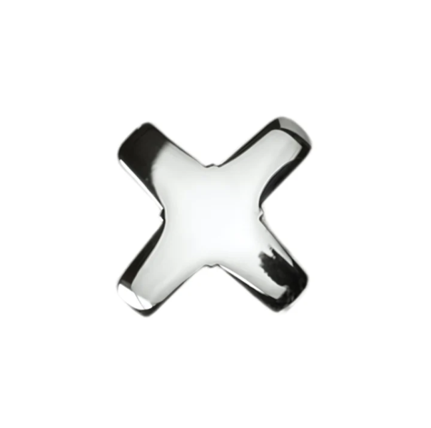 Junipurr-鈦合金叉叉 40en歐美耳飾,歐美耳環,14K耳環,不過敏耳環,歐美風格,19k純金,輕奢耳飾,實驗室培育鑽