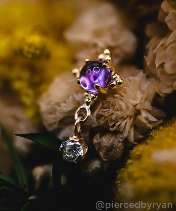 Anatometal-18K十字掛墜 40en歐美耳飾,歐美耳環,14K耳環,不過敏耳環,歐美風格,19k純金,輕奢耳飾,實驗室培育鑽