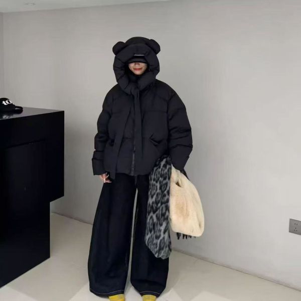 【熊熊鋪棉外套】 