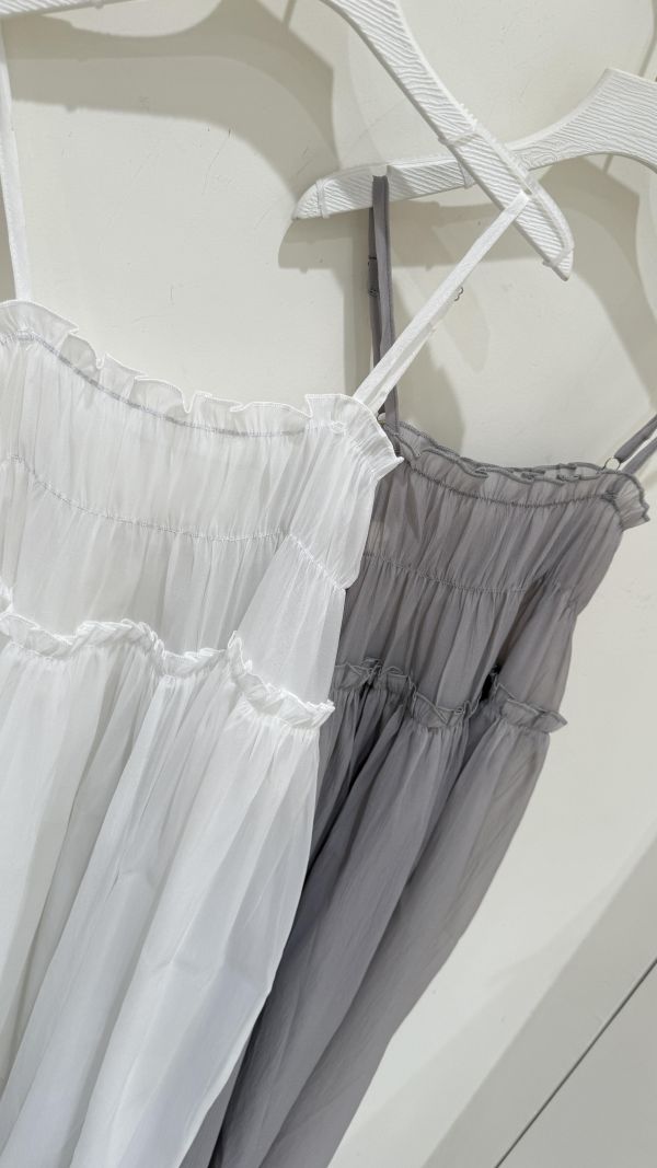 【雪紡透膚罩衫洋 