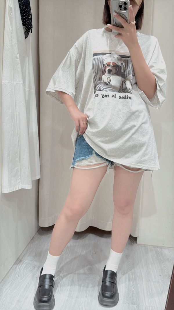 貴婦老娘要休息長版棉T 