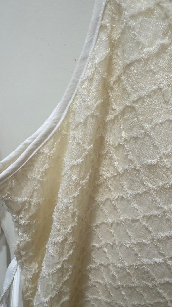 【拼接假兩件菱格吊帶洋裝】 