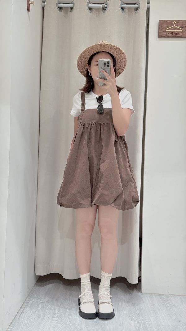 25春夏【日式澎澎氣球短洋裝】 