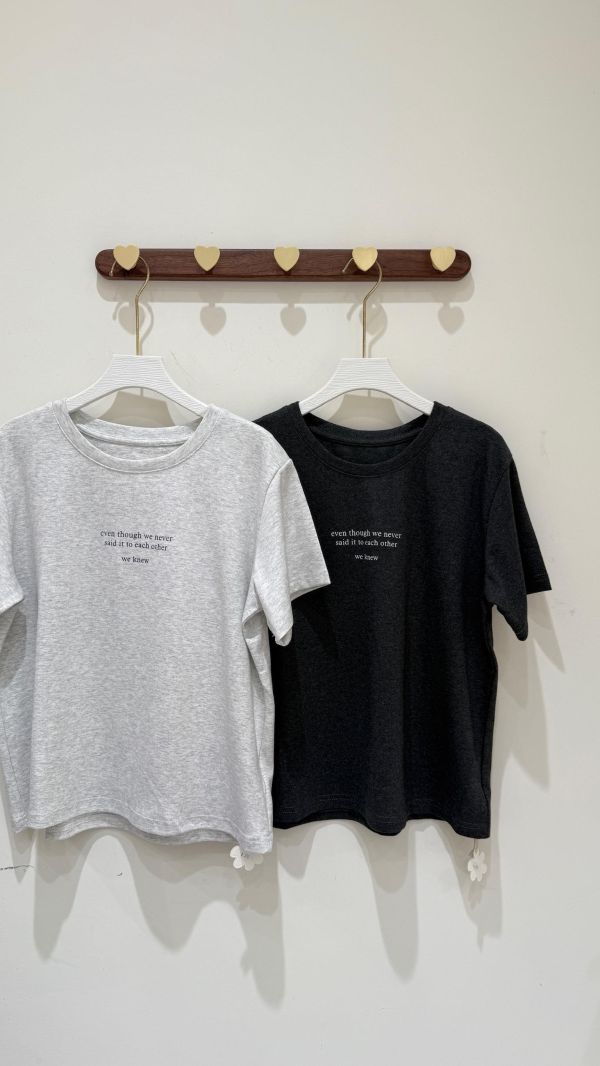 【小英文字短袖棉T】 