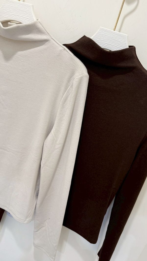 莫代爾親膚小立領內搭 