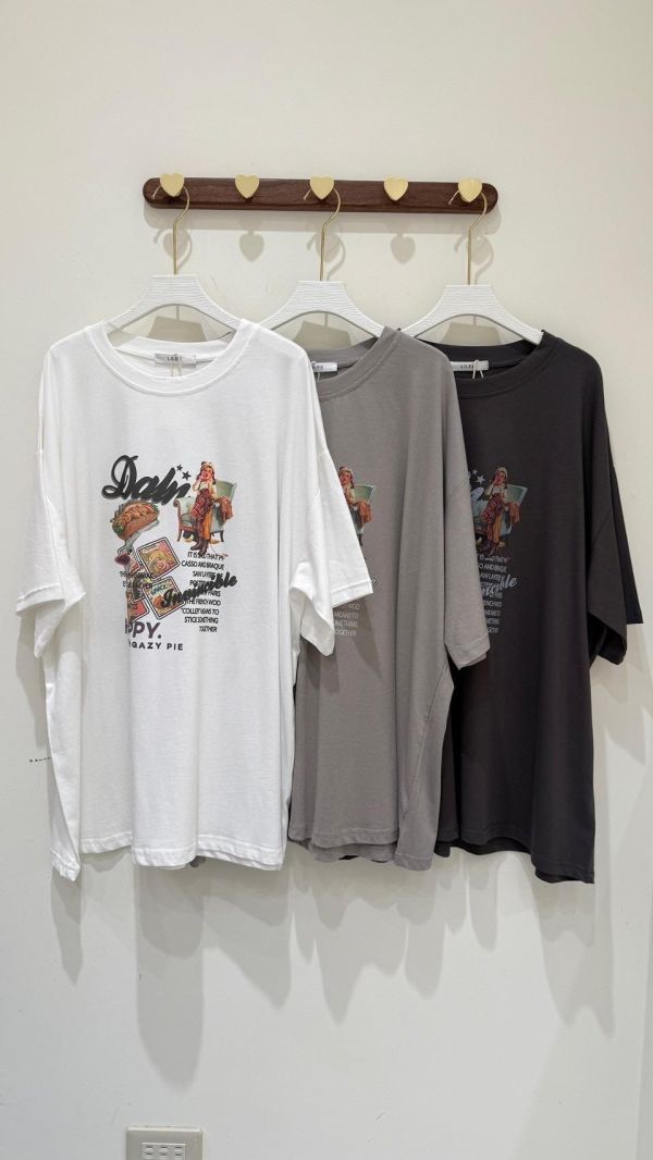 【美式熱狗美食大棉T】 