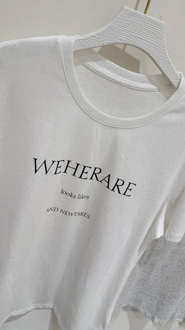 【WEHER精棉短袖棉T】 