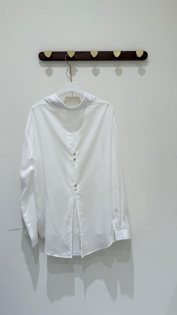 【天絲棉後釦襯衫】 