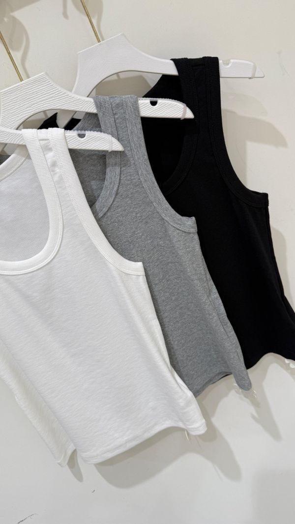 【夏日素面背心】 