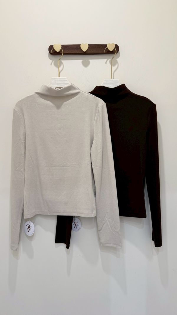 莫代爾親膚小立領內搭 