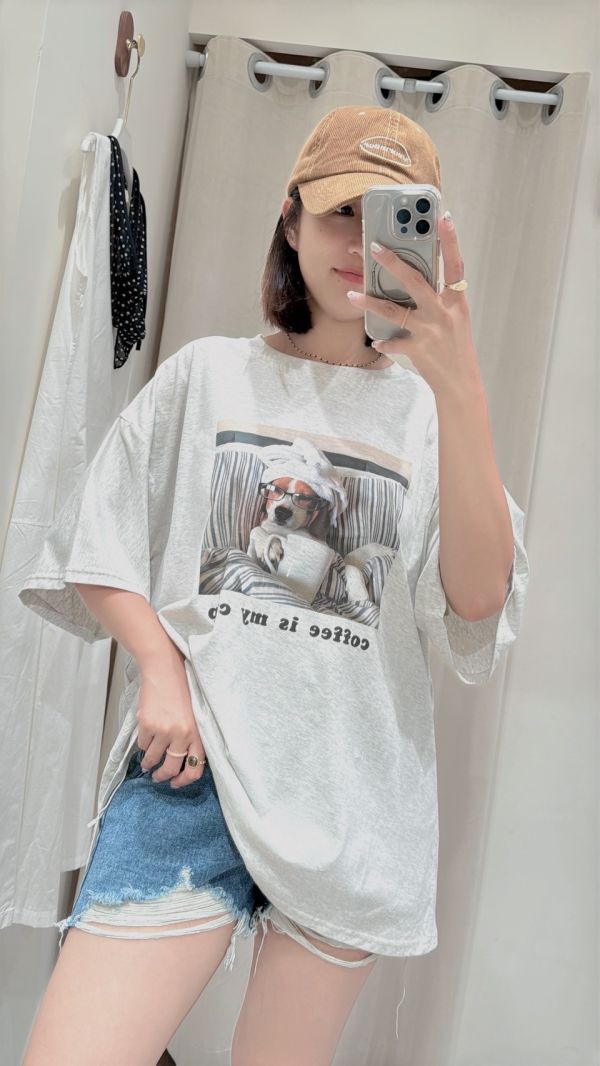 貴婦老娘要休息長版棉T 