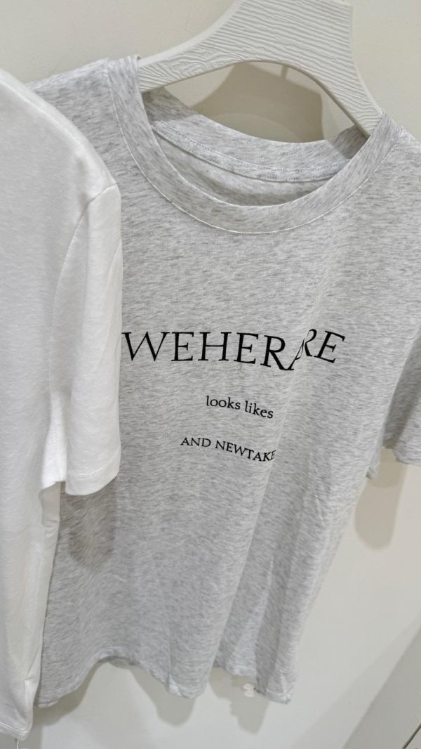 【WEHER精棉短袖棉T】 