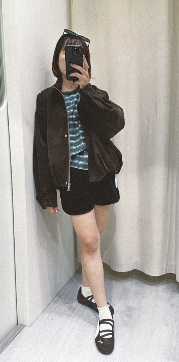 份量感滿滿麂皮外套 