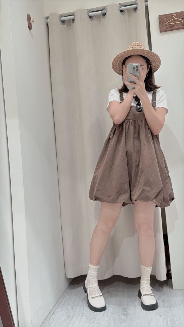 25春夏【日式澎澎氣球短洋裝】 