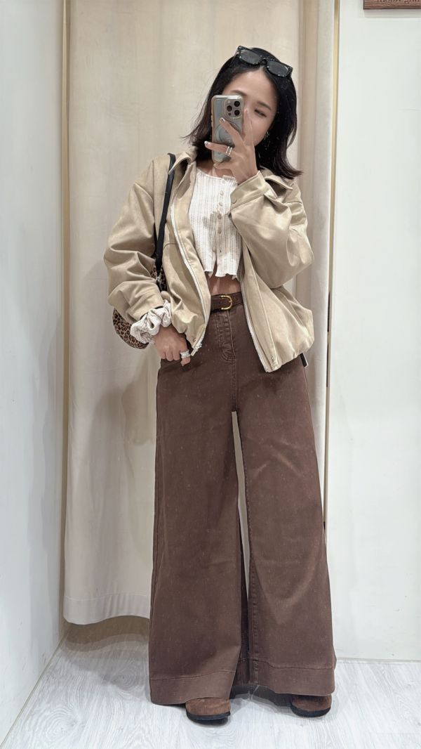 份量感滿滿麂皮外套 