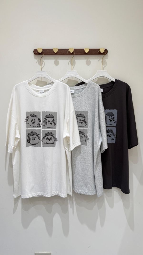 【厭世歐拉夫短袖棉T】 