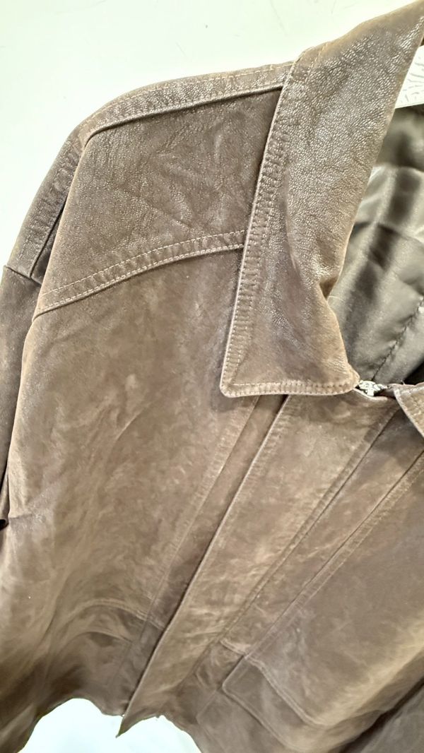 復古麂皮絨感外套 