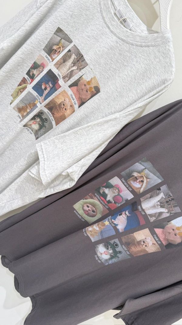 【9宮格可愛喵咪大T】 