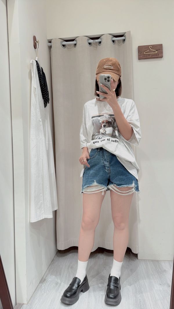 貴婦老娘要休息長版棉T 