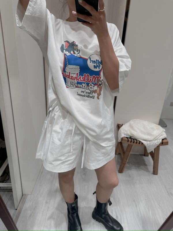 25春夏【無印風棉質休閒短褲】 